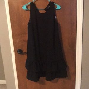 Black dress from LOFT